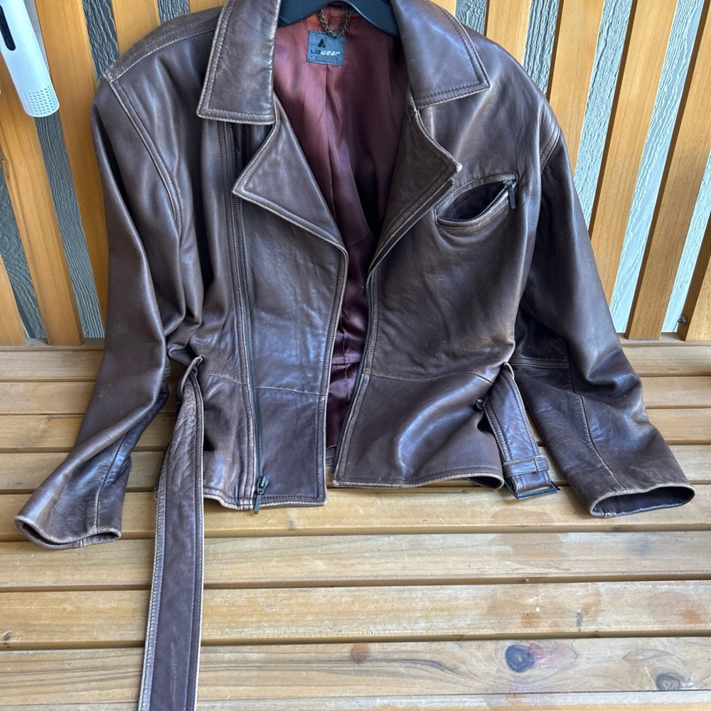 Genuine Ladies Leather Jacket